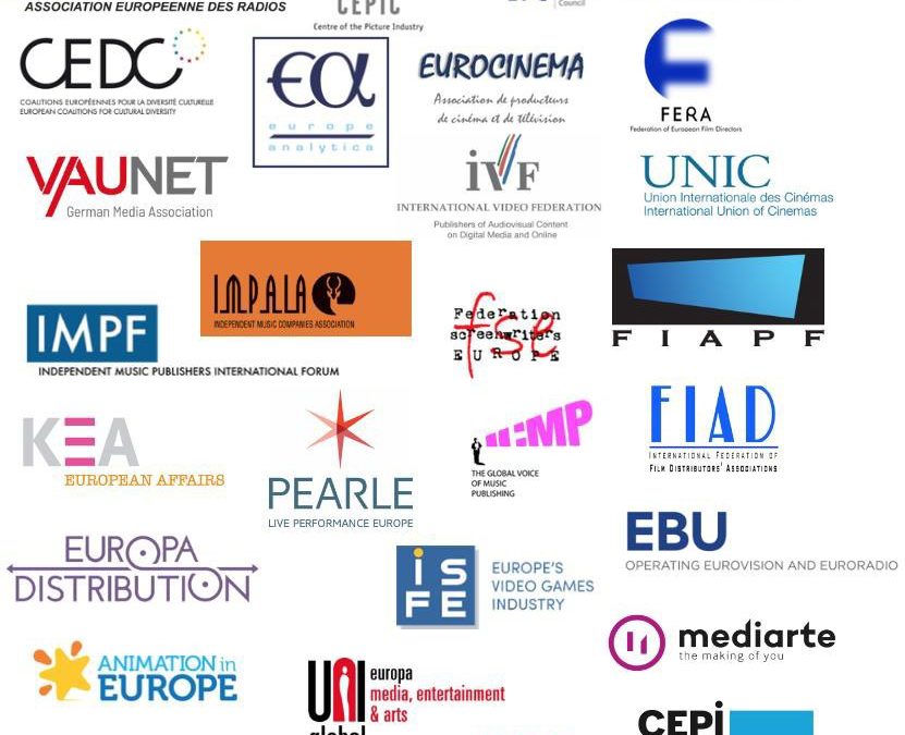 Cultural & Creative Sectors sign open letter on the Horizon Europe Proposal