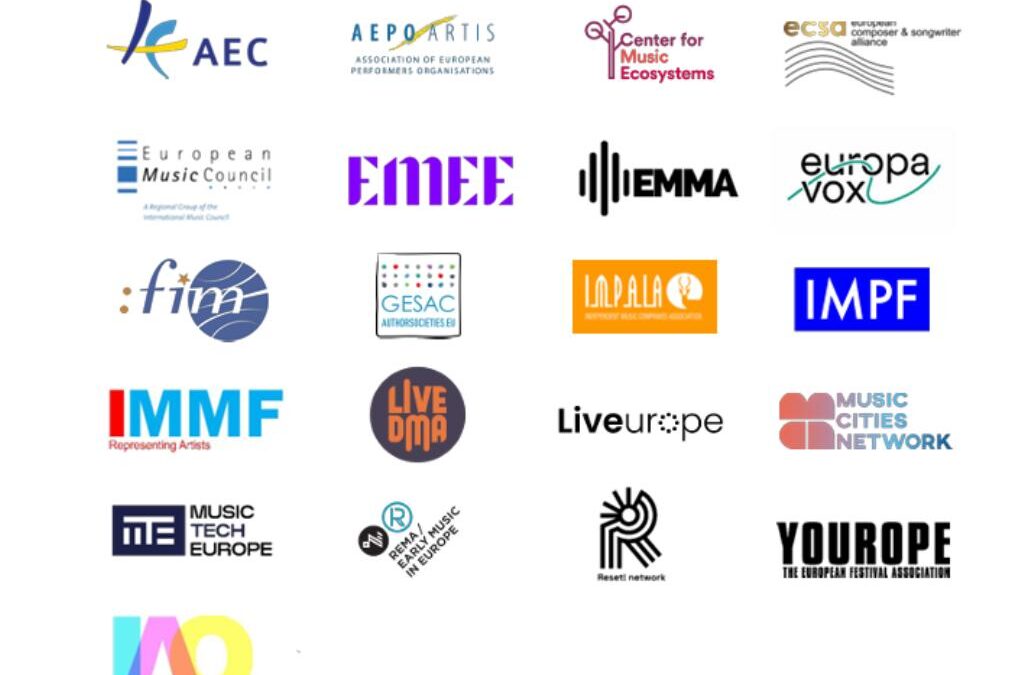 Europe’s Music Sector calls for AGORAEU to provide Funding and Policy Strategy reflecting the economic, social and cultural importance of music